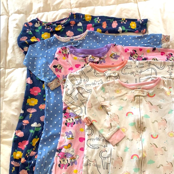 18 Month Cotton Pajama Lot - Picture 1 of 8